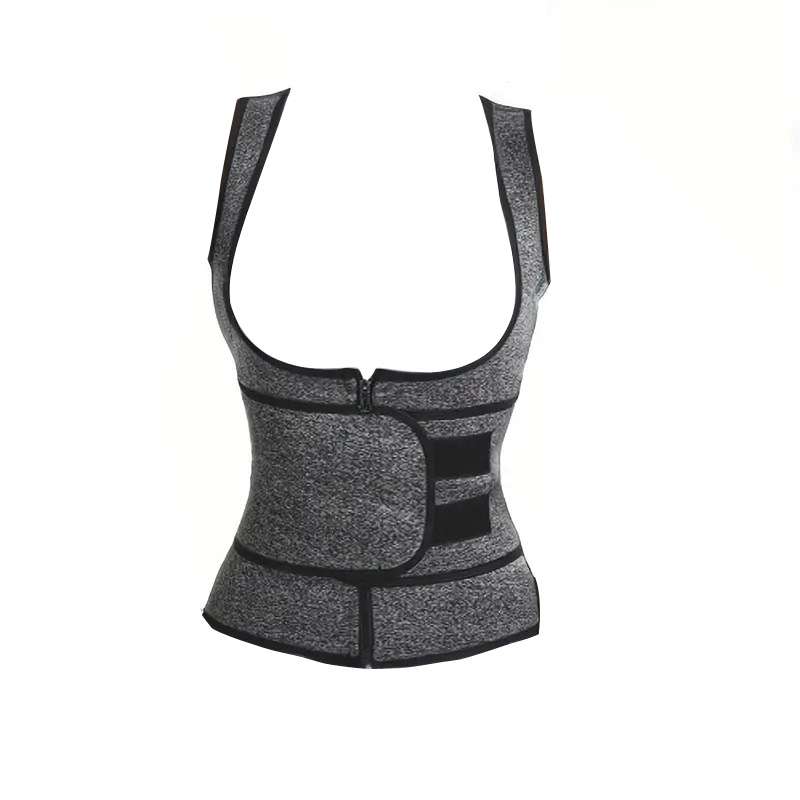 سترة نحت وضغط الجسم نسائي (اسود | رمادي | بنفسجي) - الصورة 2