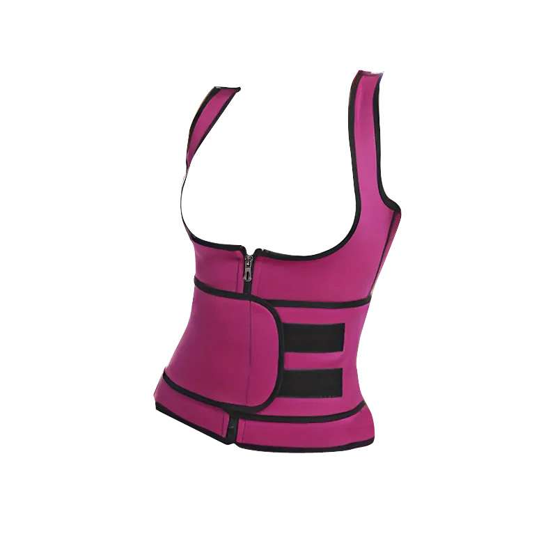 سترة نحت وضغط الجسم نسائي (اسود | رمادي | بنفسجي) - الصورة 3